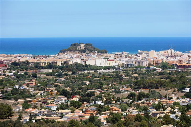 Denia Panoramablick